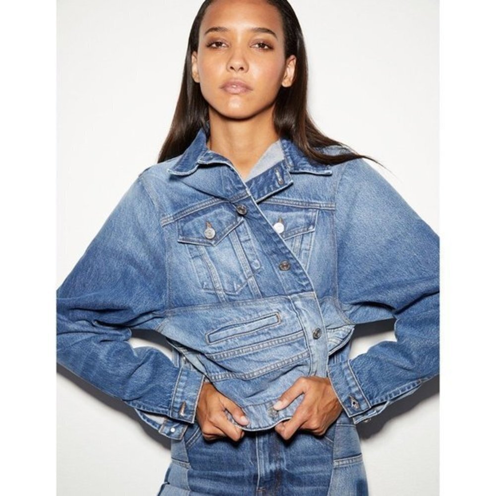 New Frame Denim Oversized Jean Jacket